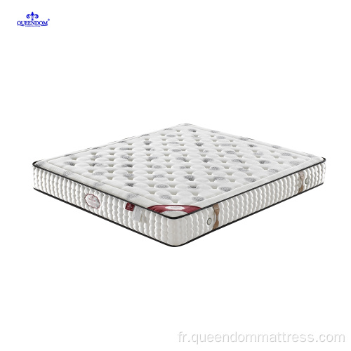 Mattress de printemps à éponge haute densité pour sommeil.